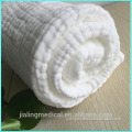 White 95x120cm Baby Comfortable 100% Pure Cotton Gauze Bath Towel Absorbent